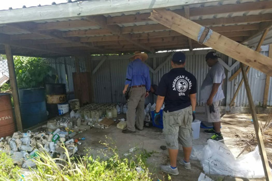 The United States Environmental Protection Agency (US-EPA) completes removal of the hazardous waste.