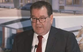 Grant Robertson announces details of the $12b infrastructure spend.