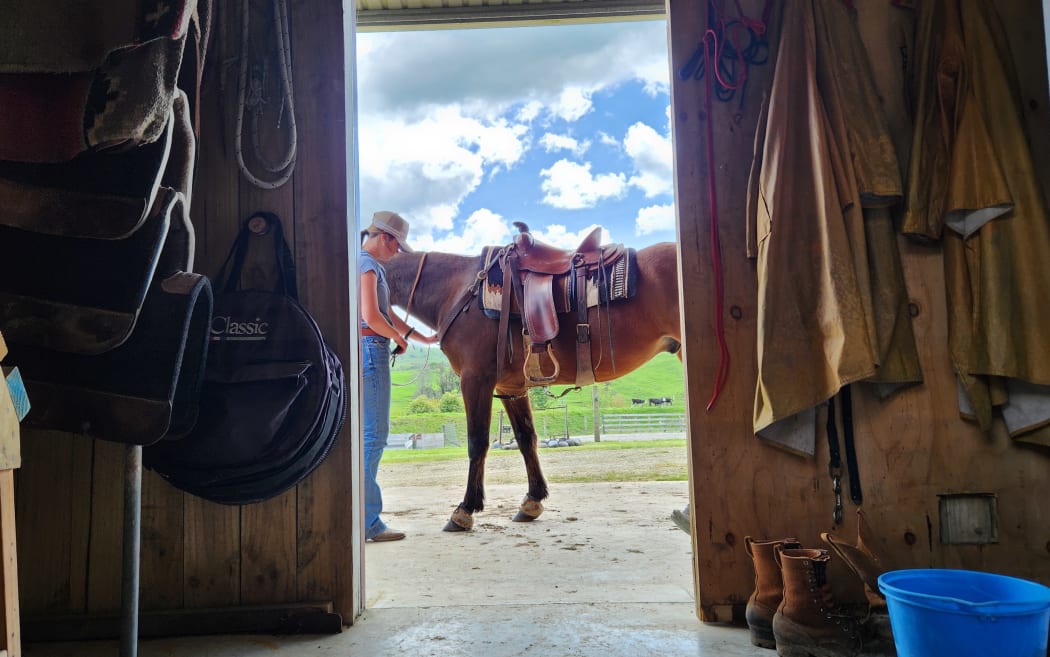 Tacking up