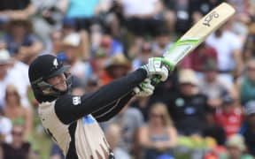 Martin Guptill in action for the Black Caps