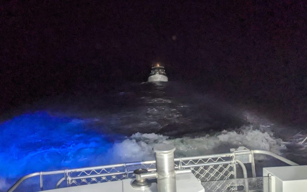 Rescue boat the Celia Knowles.