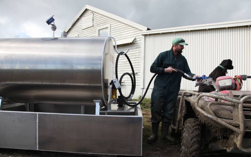 Farming app detects rise in 'suspicious' fuel takes overnight | RNZ