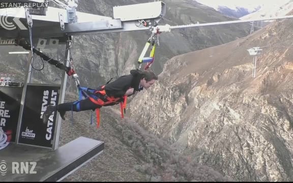 New bungy slingshot  is adventure tourism on steroids