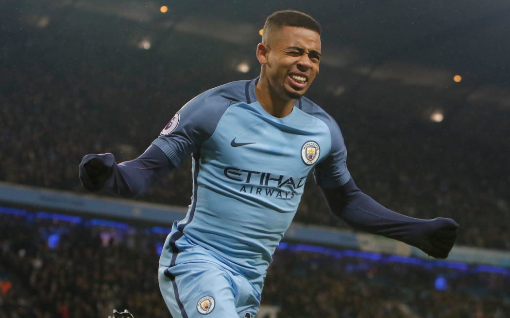 Manchester City striker Gabriel Jesus.