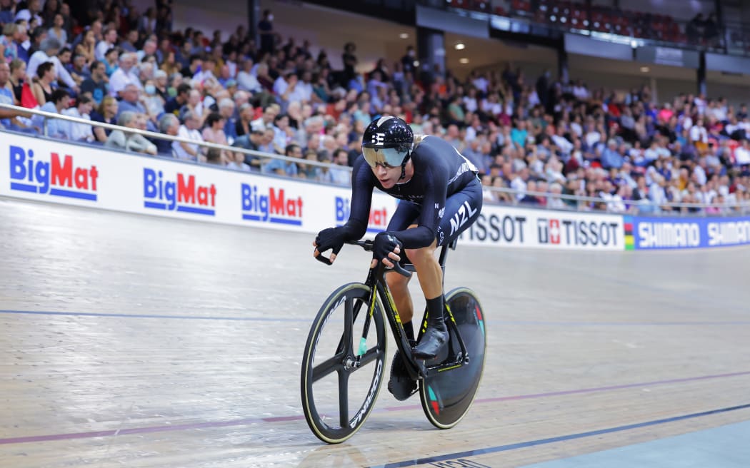 New Zealand cyclist Aaron Gate