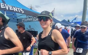 Julia Chamberlain -  taking part in the World Backyard Ultra Marathon championships in Otematata