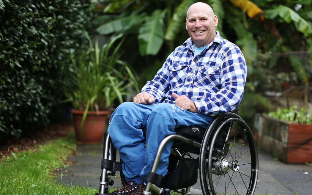 Spinal Support NZ president Brendan Tourelle.