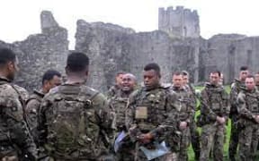 Fijian soldiers in the British Army