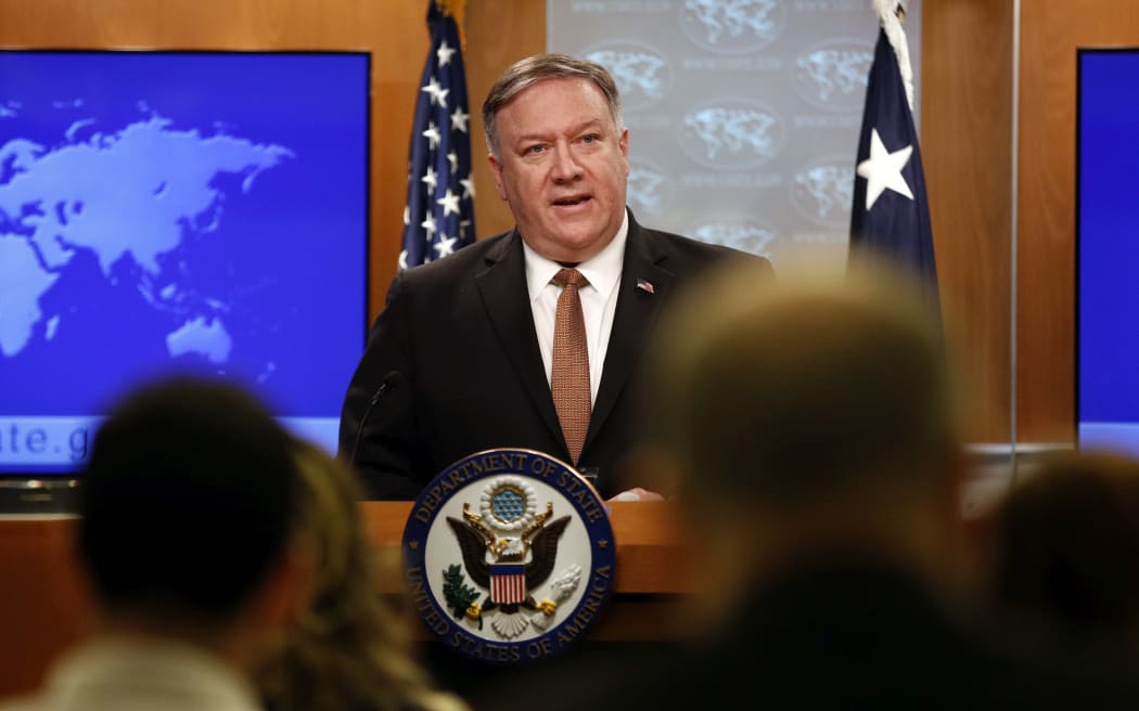 Secretary of State Mike Pompeo.