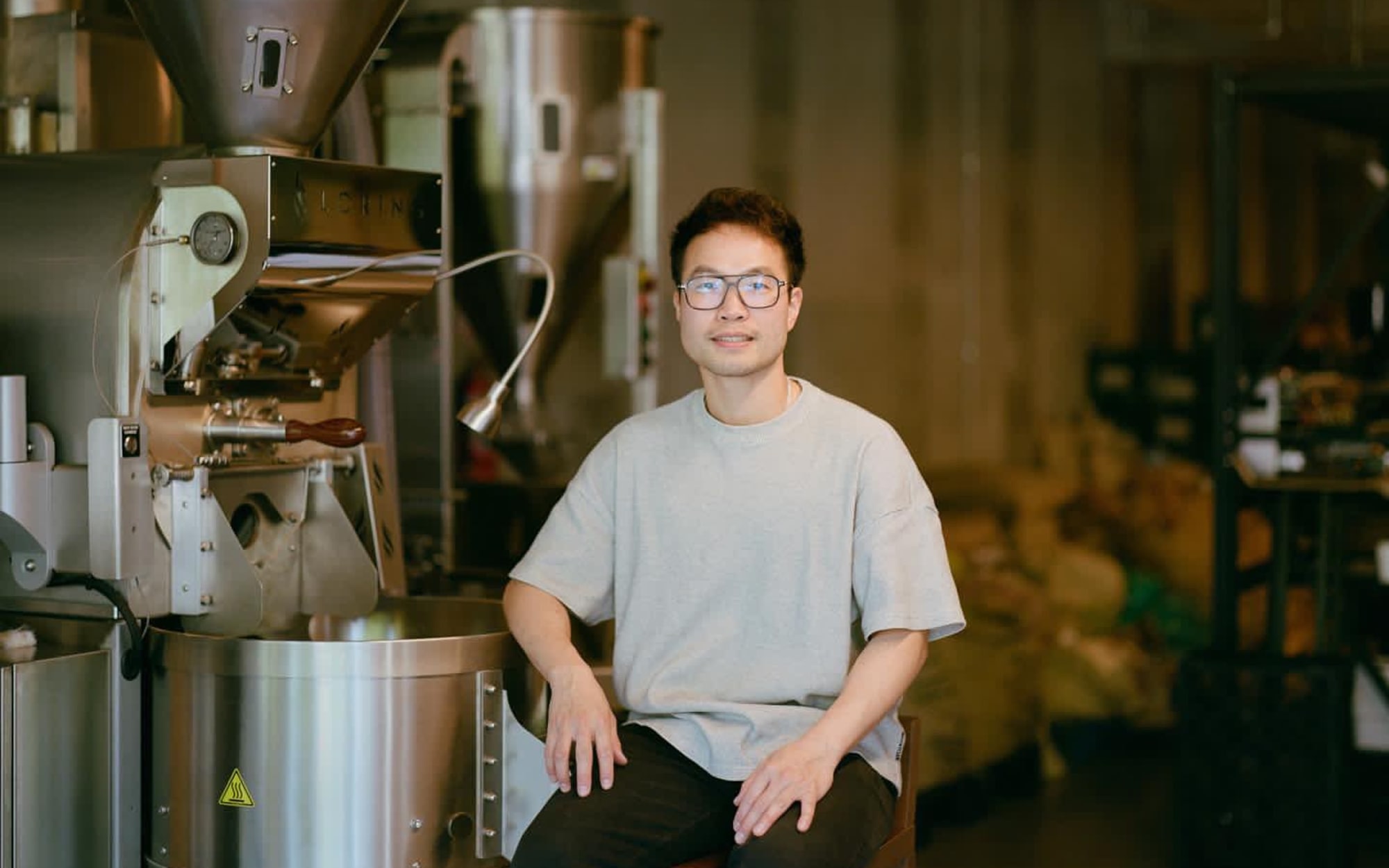 Hamilton coffee entrepreneur Dove Chen.
