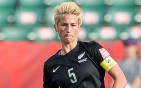 Abby Erceg at the World Cup, 2015.