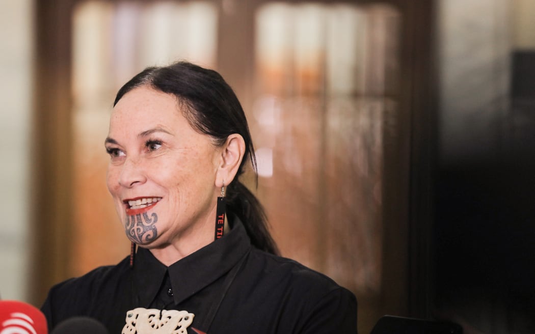 Te Pāti Māori co-leader Debbie Ngarewa-Packer.