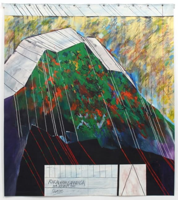 Rakaumangamanga, 20th October (1980),  by Robert Ellis