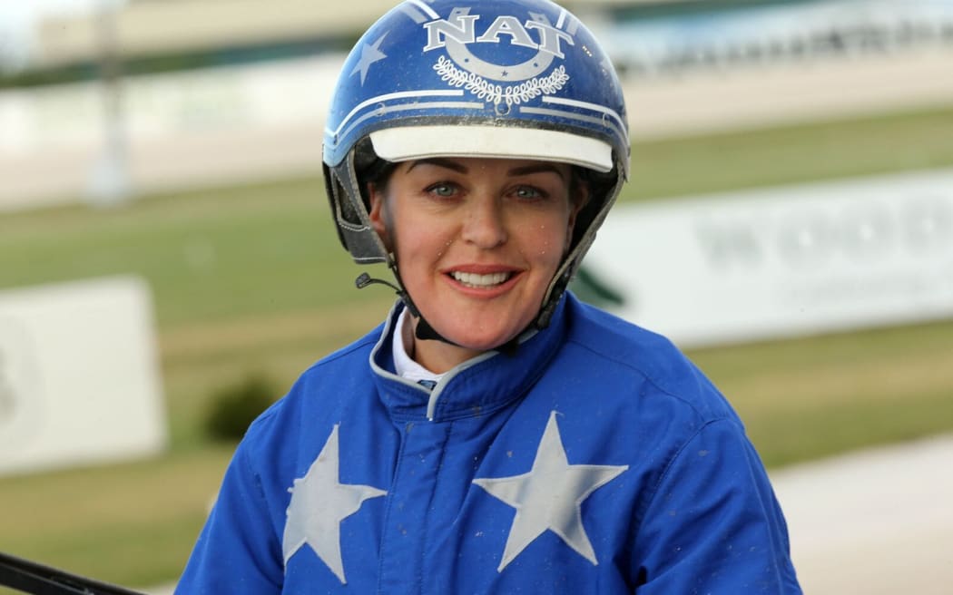 Harness racing trainer Natalie Rasmussen.