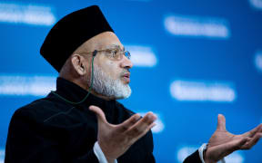 Farid Ahmed, survivor of the Christchurch, New Zealand mosque mass shooting, speaks during a religious freedom summit at the US Department of State on July 16, 2019, in Washington, DC. (Photo by Brendan Smialowski / AFP) / “The erroneous mention[s] appearing in the metadata of this photo by Brendan Smialowski has been modified in AFP systems in the following manner: [Farid Ahmed, survivor of the Christchurch, New Zealand mosque mass shooting, speaks during a religious freedom summit at the US Department of State on July 16, 2019, in Washington, DC.] instead of [Sam Brownback, US ambassador at large for international religious freedom]. Please immediately remove the erroneous mention[s] from all your online services and delete it (them) from your servers. If you have been authorized by AFP to distribute it (them) to third parties, please ensure that the same actions are carried out by them. Failure to promptly comply with these instructions will entail liability on your part for any continued or post...