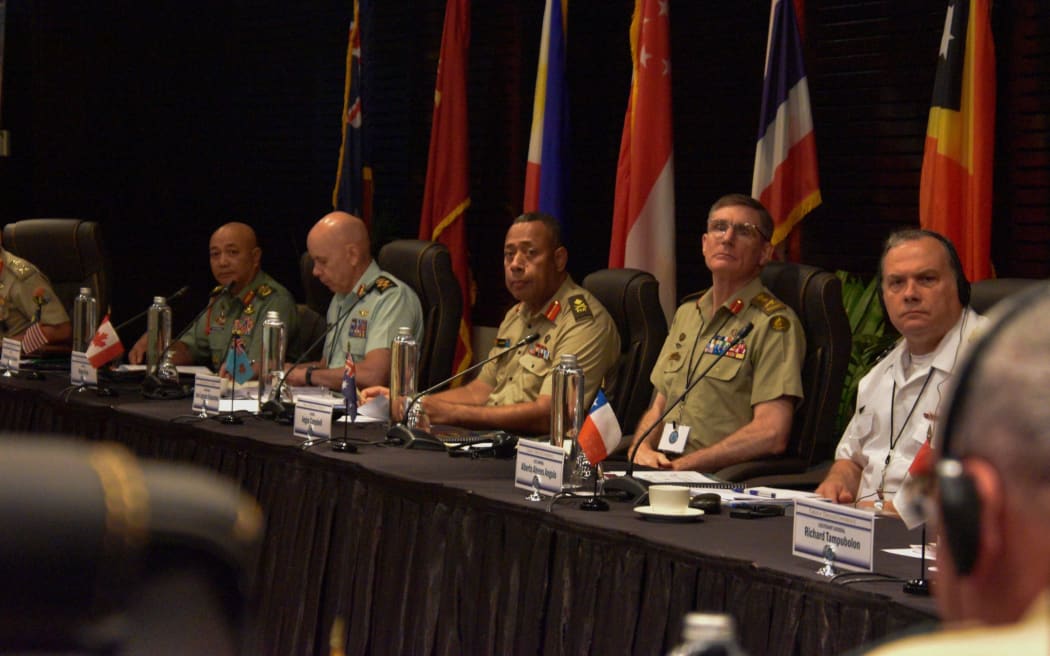 Chiefs of Defence meeting in Fiji. August 2023