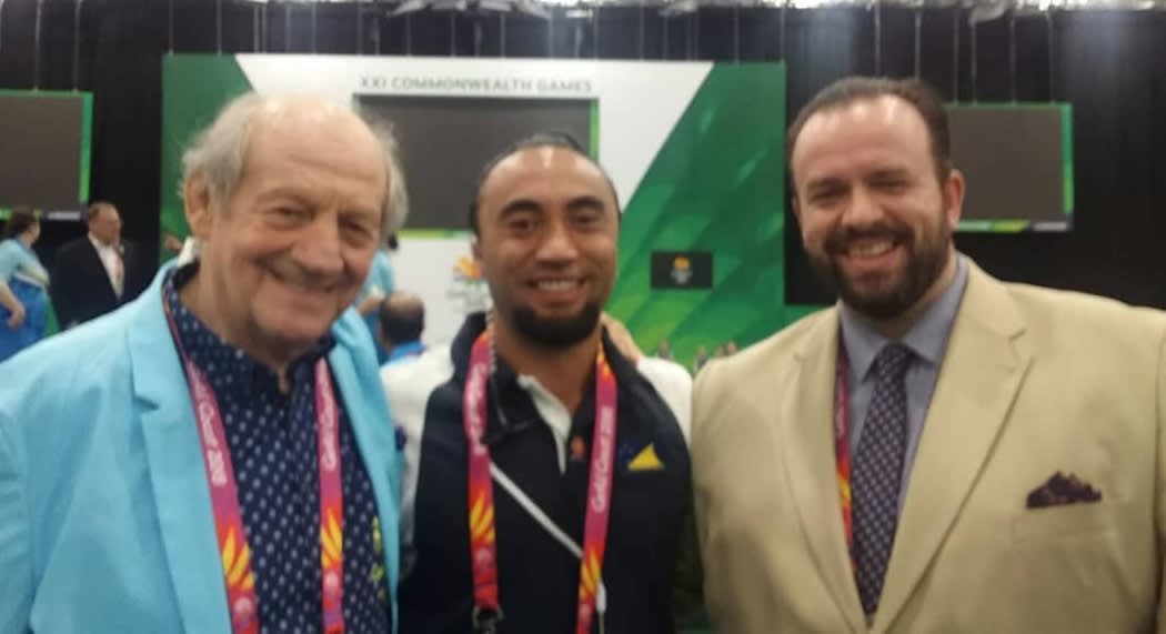 Daniel Robbin from United World Wrestling, Ilai Elekana Manu and meeting chair, Wrestling Federation of Portugal President Pedro Silva.

edro Silva he chaired the meeting behalf of UWW he is a UWW bureau member and President of Wrestling Federation of Portugal