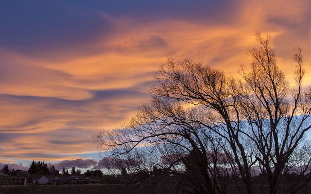 Twilight autumn/winter Tekapo.