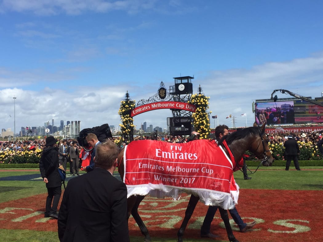 2017 Melbourne Cup winner Rekindling