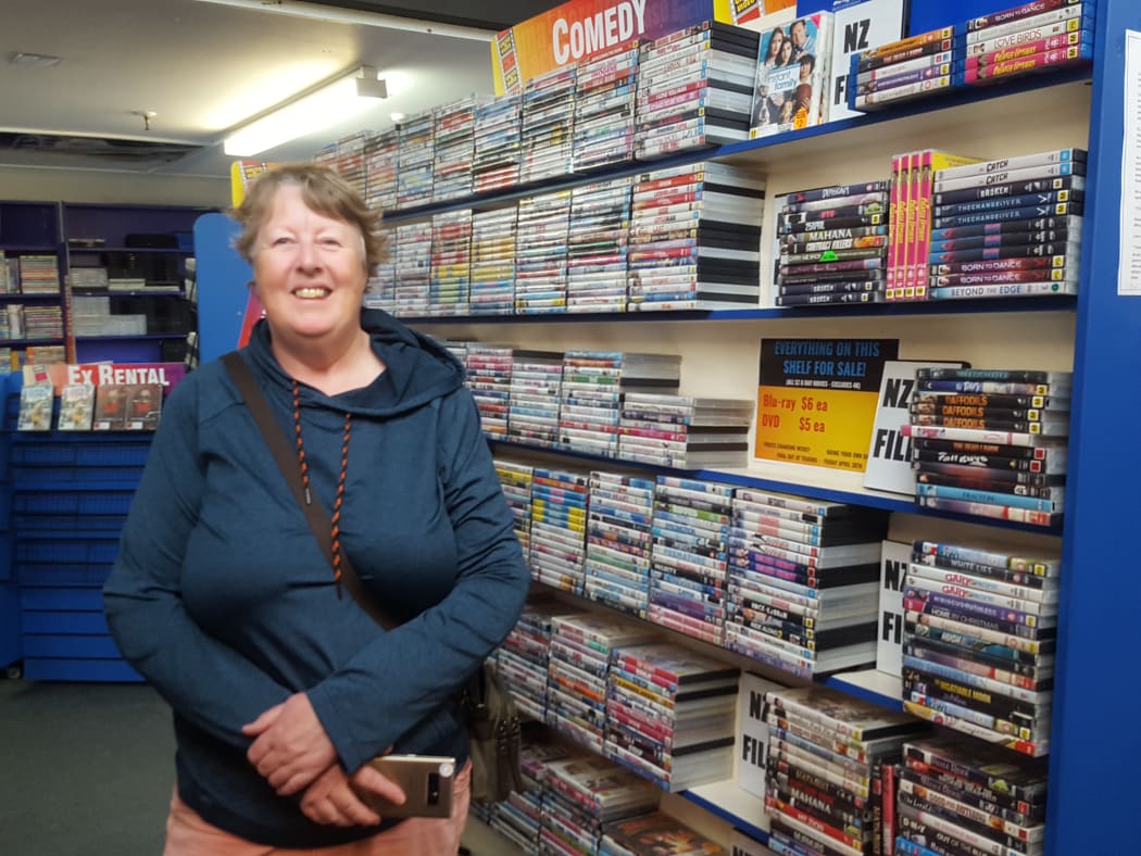 Barbara Drayton says she will miss visiting a local store for her DVDS and having a chat with the friendly staff.