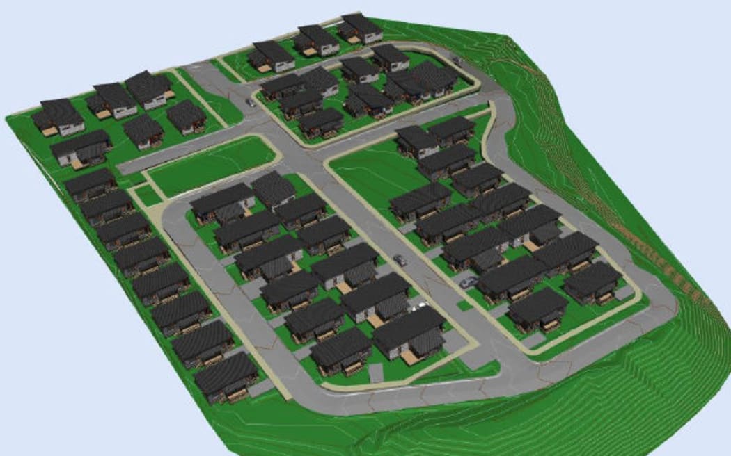 The 1.6ha site on Luke Street, Ōtāhuhu, will be developed into 27 two-bedroom, seven three-bedroom and 17 four-bedroom homes.