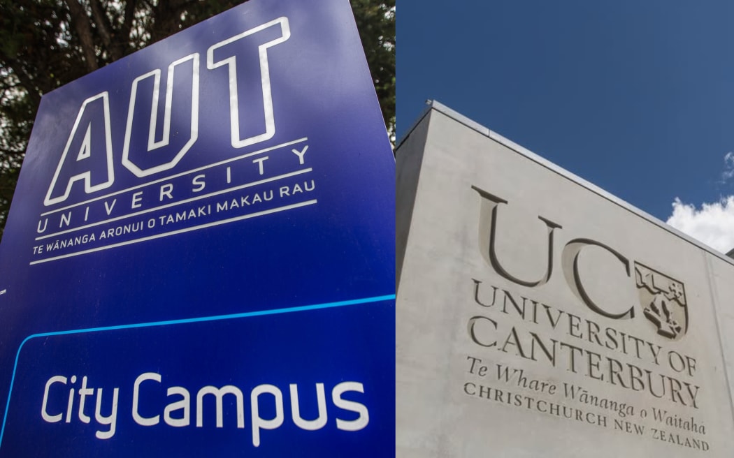 Auckland University of Technology and University of Canterbury.
