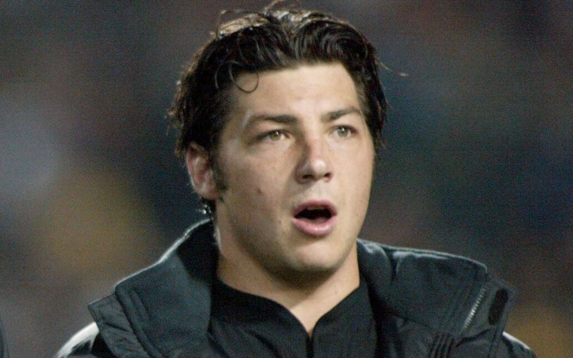 Byron Kelleher playing for the All Blacks in 2003.