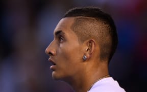 Australian tennis player Nick Kyrgios