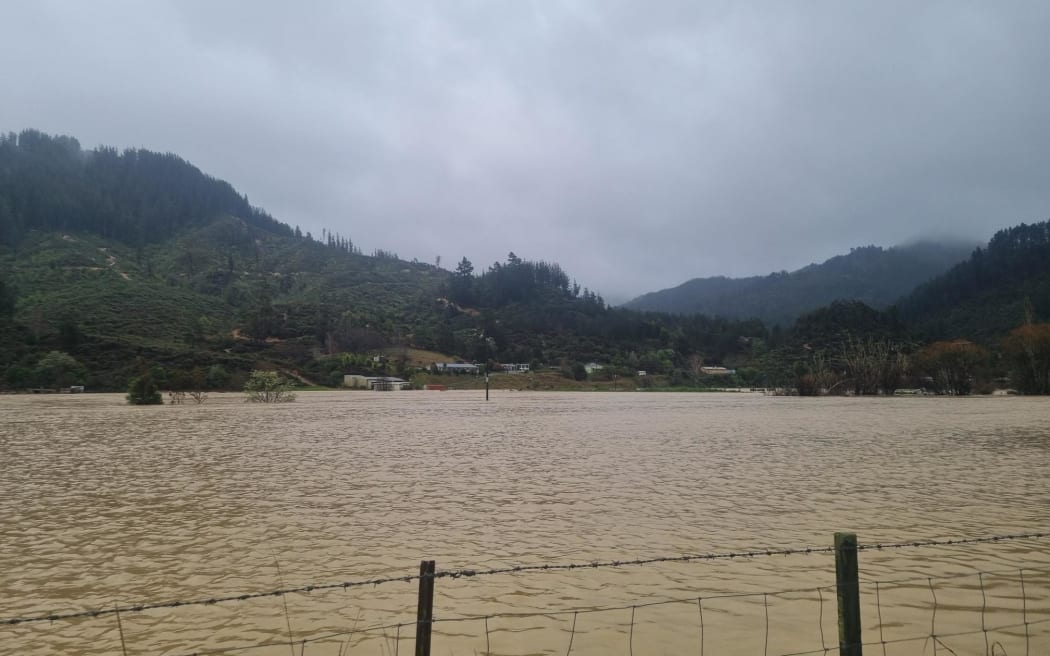 Flooding in the Motueka Valley