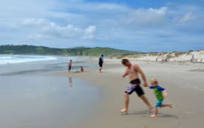 Omaha Beach, north of Auckland