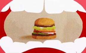 The ad proposed a Burger King - McDonalds truce in the interests of world peace.