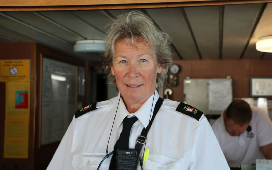 Lyttelton Port pilot Joanne Laing.
