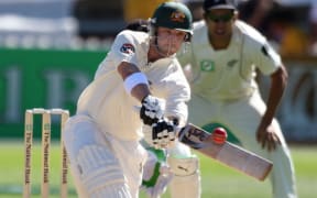 Phil Hughes playing against the Black Caps in 2010.