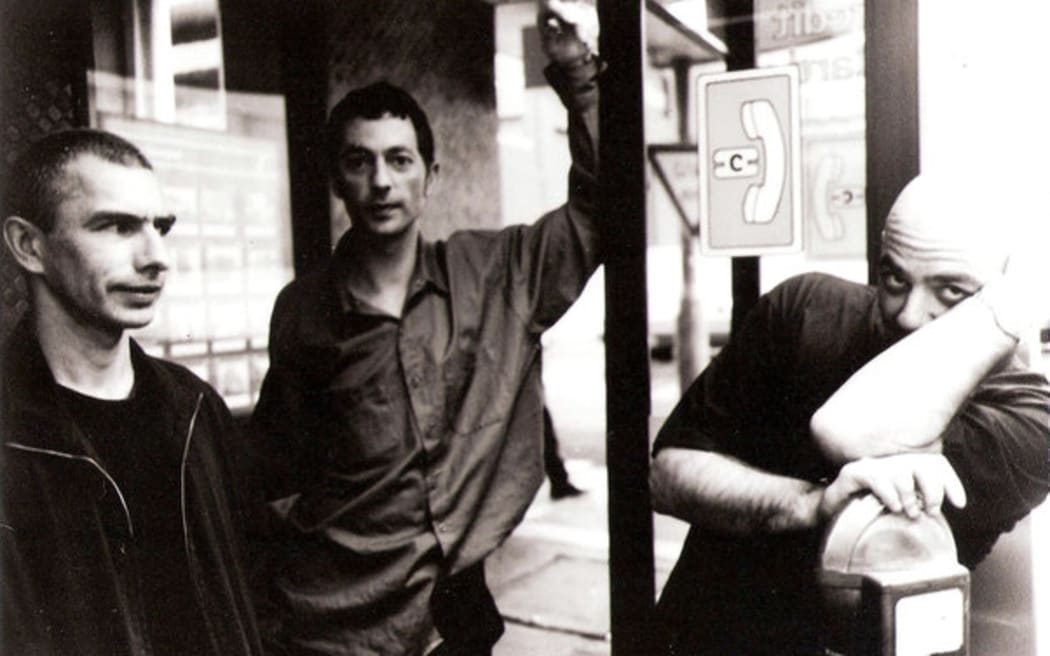 Bailterspace in New York City, 1997: John Halvorsen, Alister Parker and Brent McLachlan