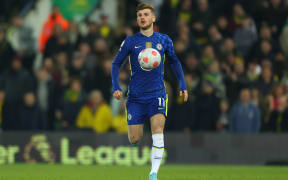 Timo Werner while at Chelsea