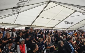 Thousands attended the national hui at Tuurangawaewae Marae on 20 January, 2024.