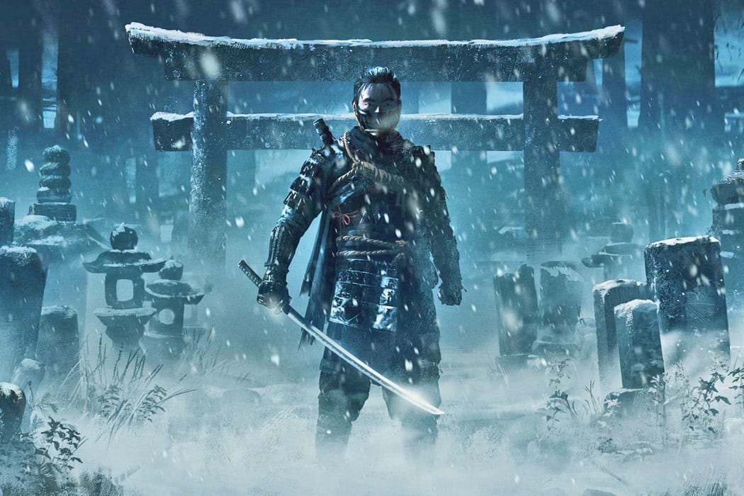 Ghost of Tsushima on PS4.