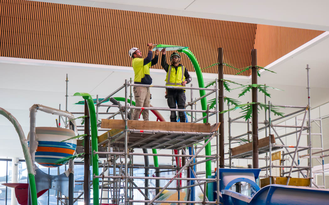 Christchurch's Parakiore Recreation and Sport Centre is due to be completed in October