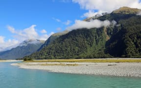Haast River Valley.