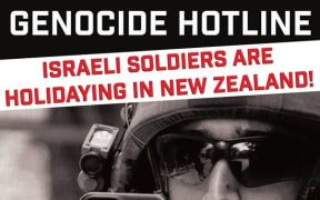 The Human Rights Commission has received at least 100 complaints about the digital flyer being distributed by Palestine Solidarity Network Aotearoa.