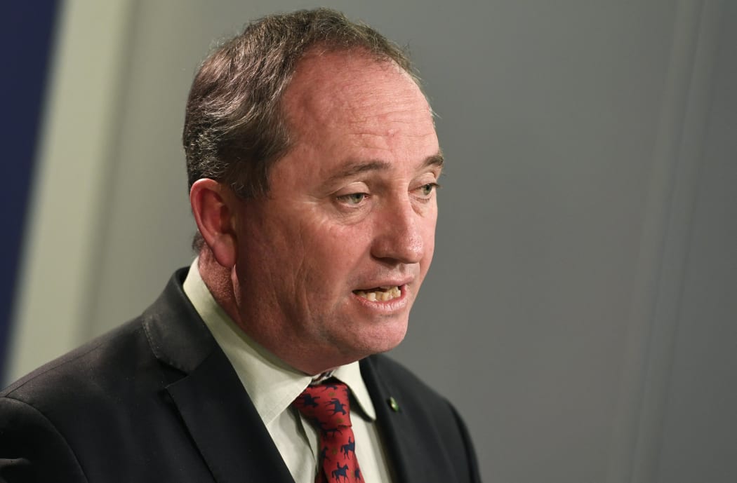 Australia's Deputy Prime Minister Barnaby Joyce pictured in 2016.