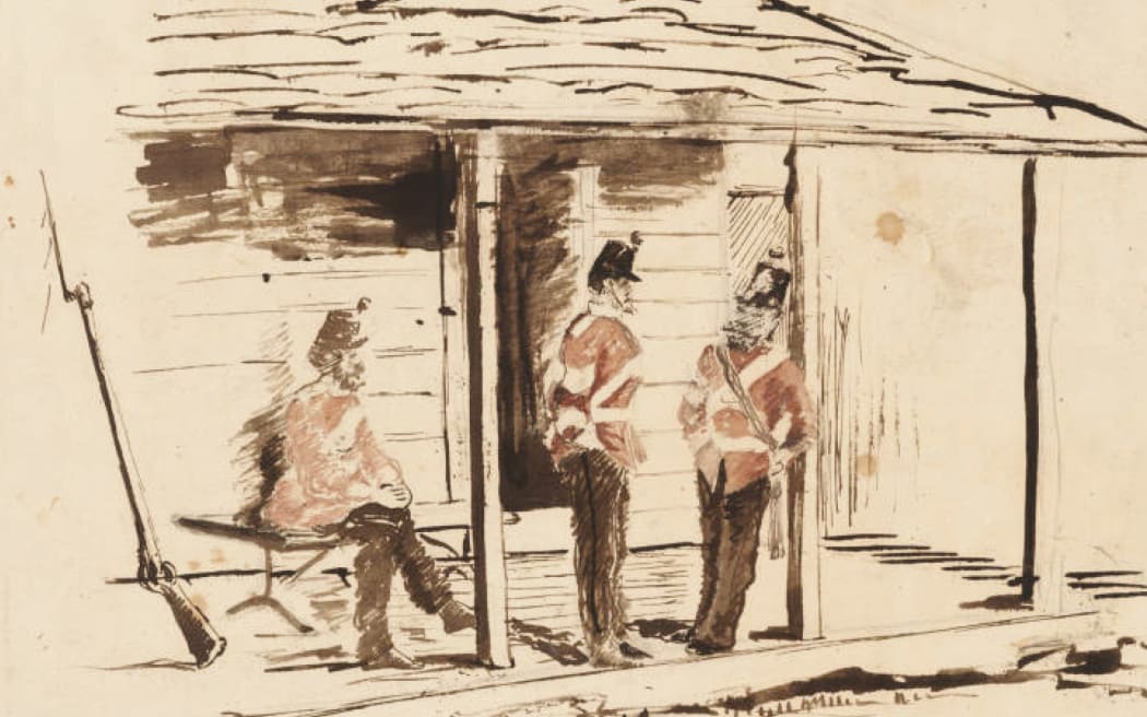 Book cover of Garrison World by historian Charlotte Macdonald.