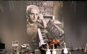 The Robert Moog tribute stage at North East Art Rock Festival, Pennsylvania in 2012.