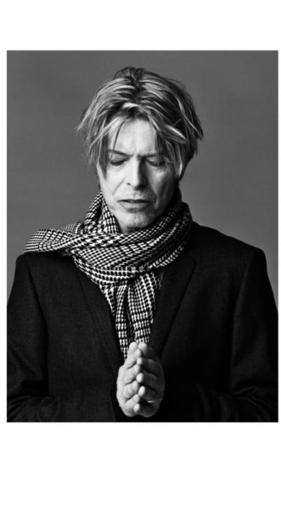 David Bowie 2002 photo by Masayoshi Sukita.