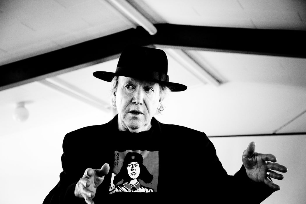 New Zealand actor David McPhail while rehearsing a play in 2011