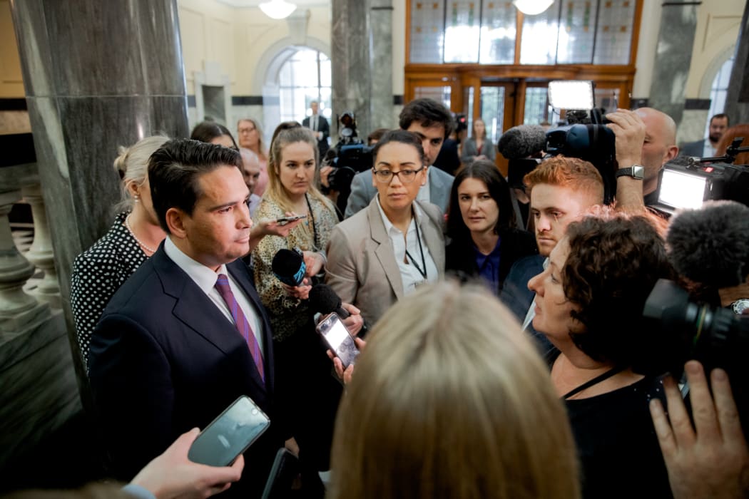 National Party leader Simon Bridges.