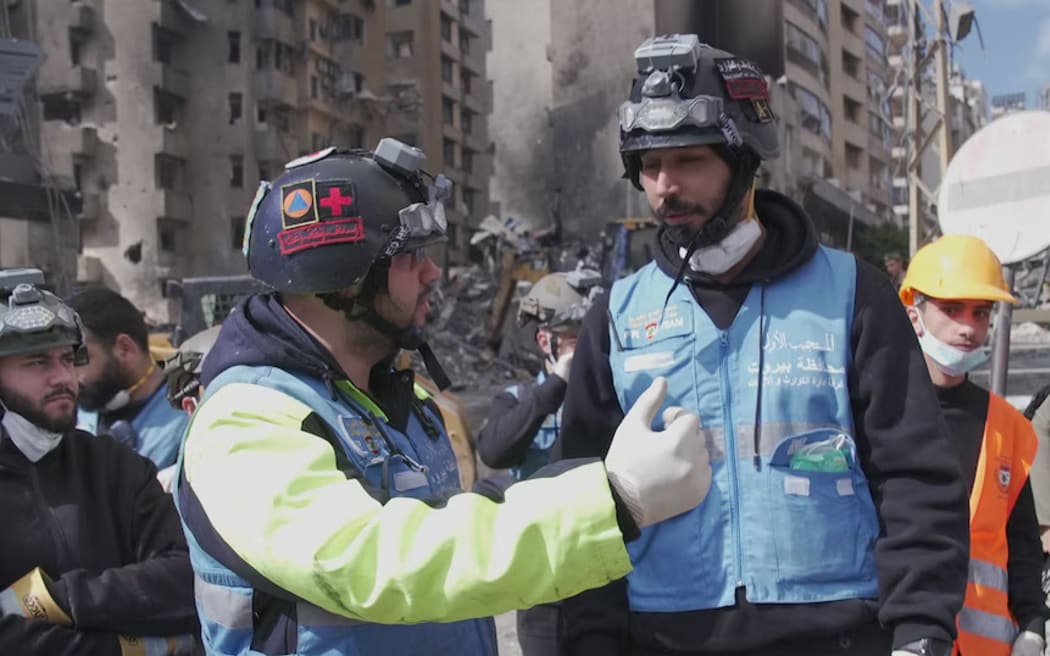 Abu Bakr (left) says the aftermath of the attacks has been horrific.