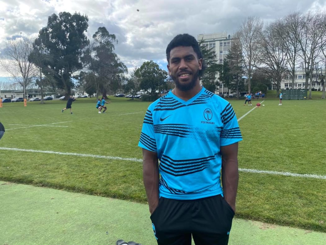 Fiji halfback Frank Lomani.