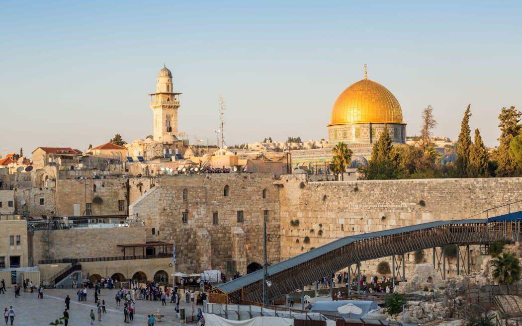 Western Wall and Rock of the Dome in Jerusalem, Israel