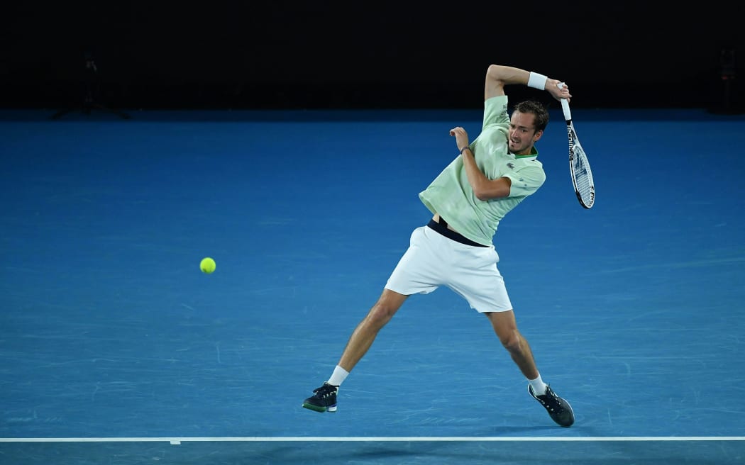 Russian tennis player Daniil Medvedev